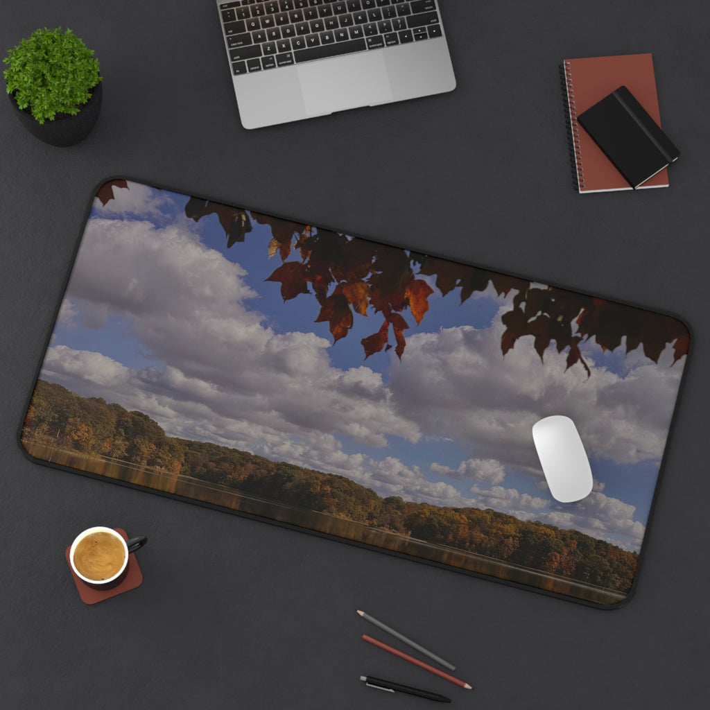 Fall Lake Desk Mat