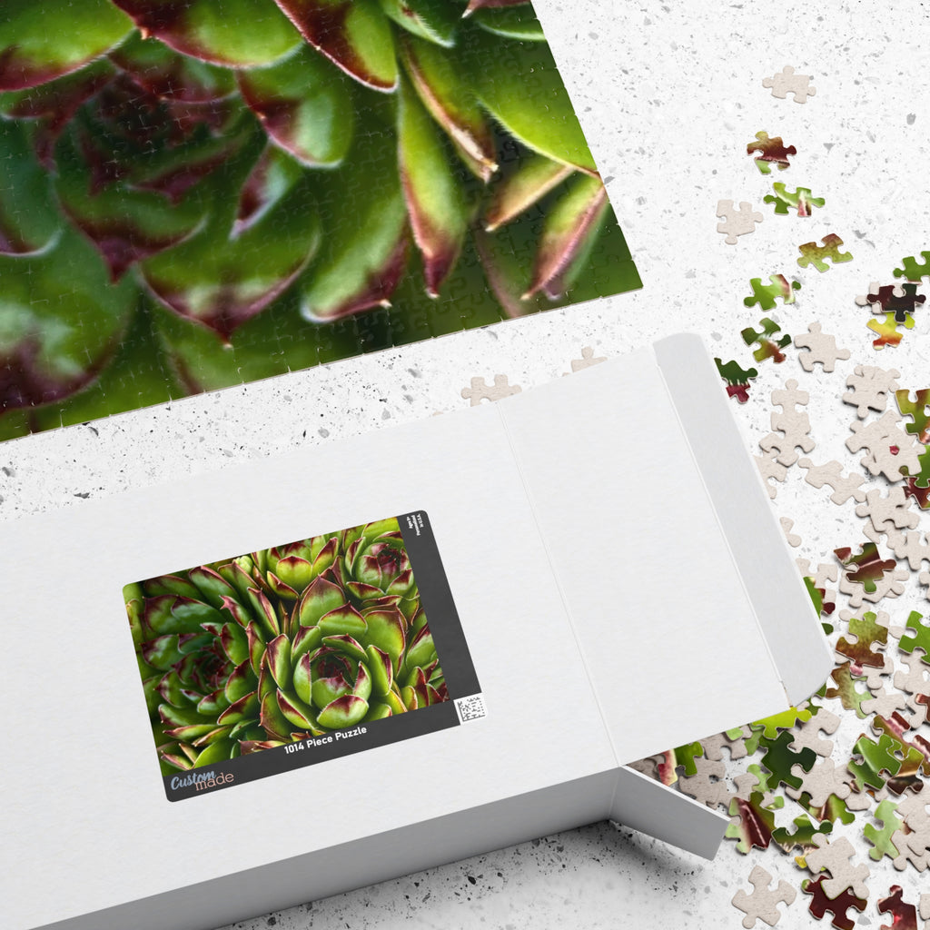 Succulent Garden Jigsaw Puzzle