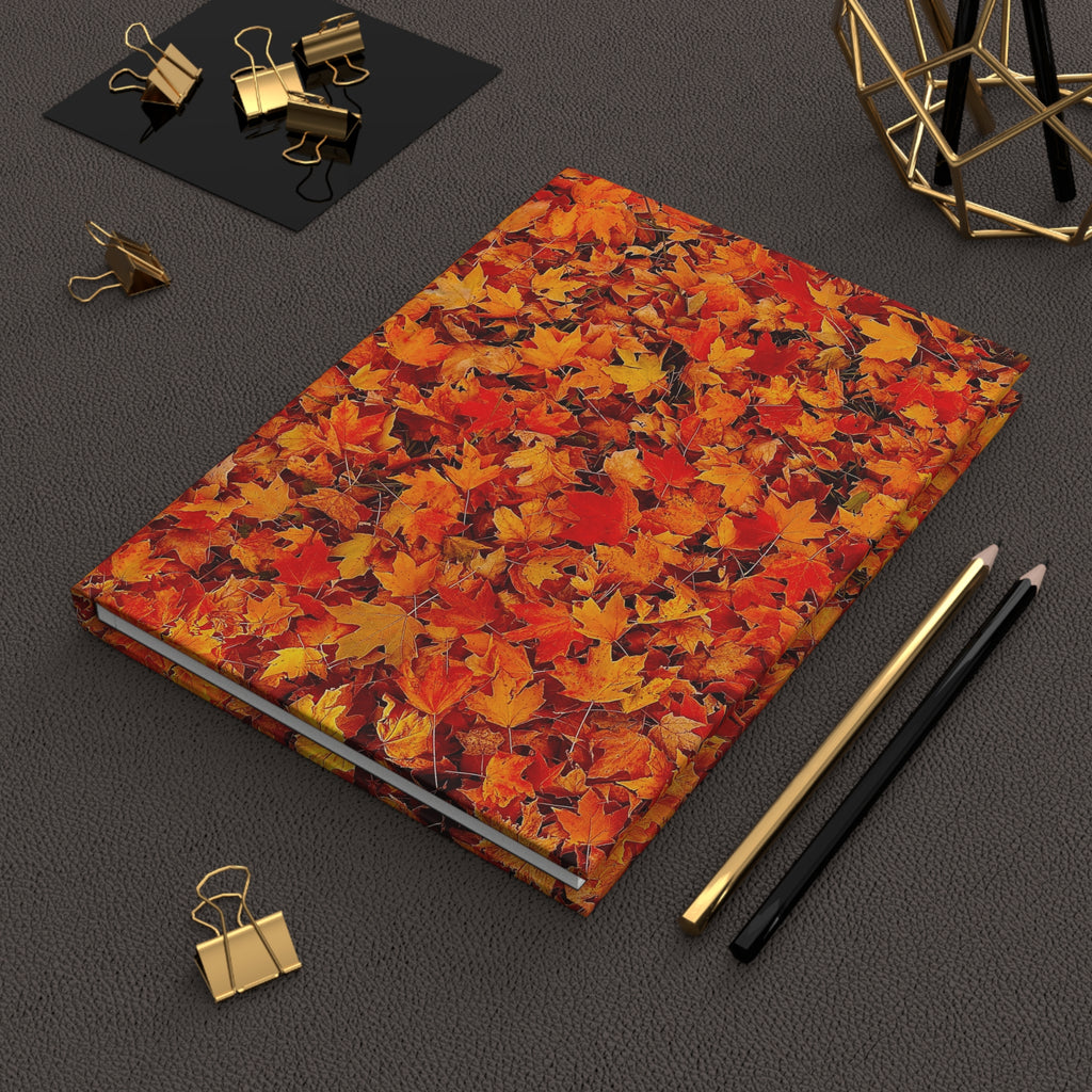 Autumn Leaves Hardcover Journal