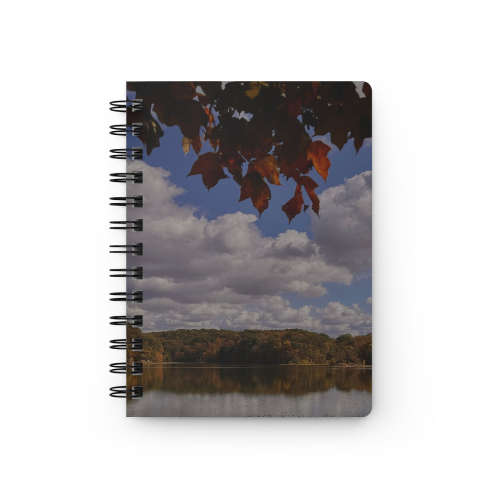 Fall Lake Spiral Notebook