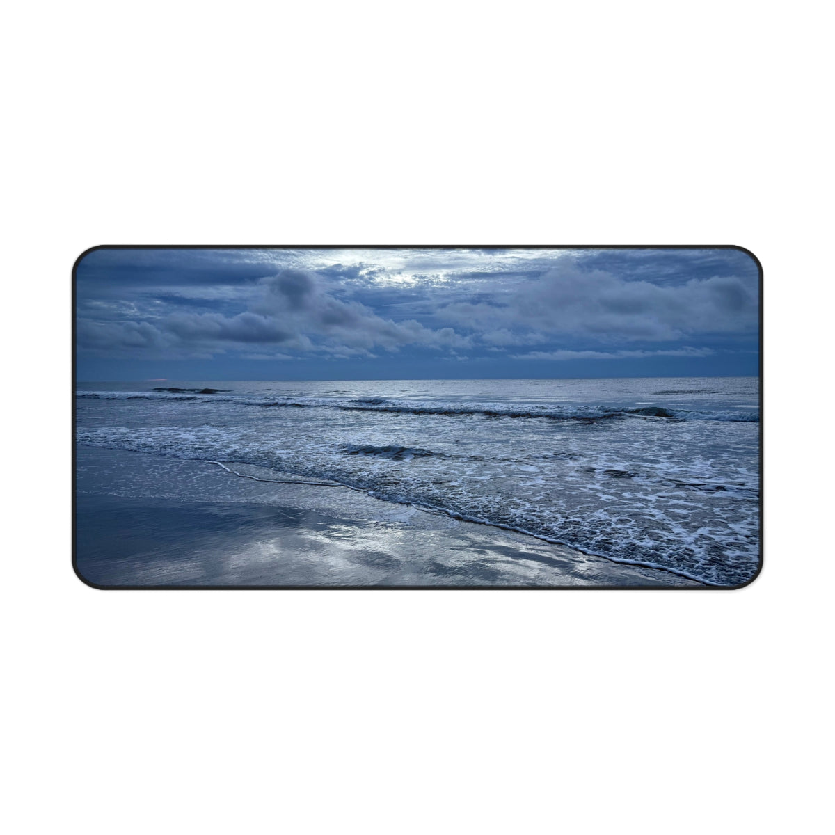 Cloudy Beach Desk Mat