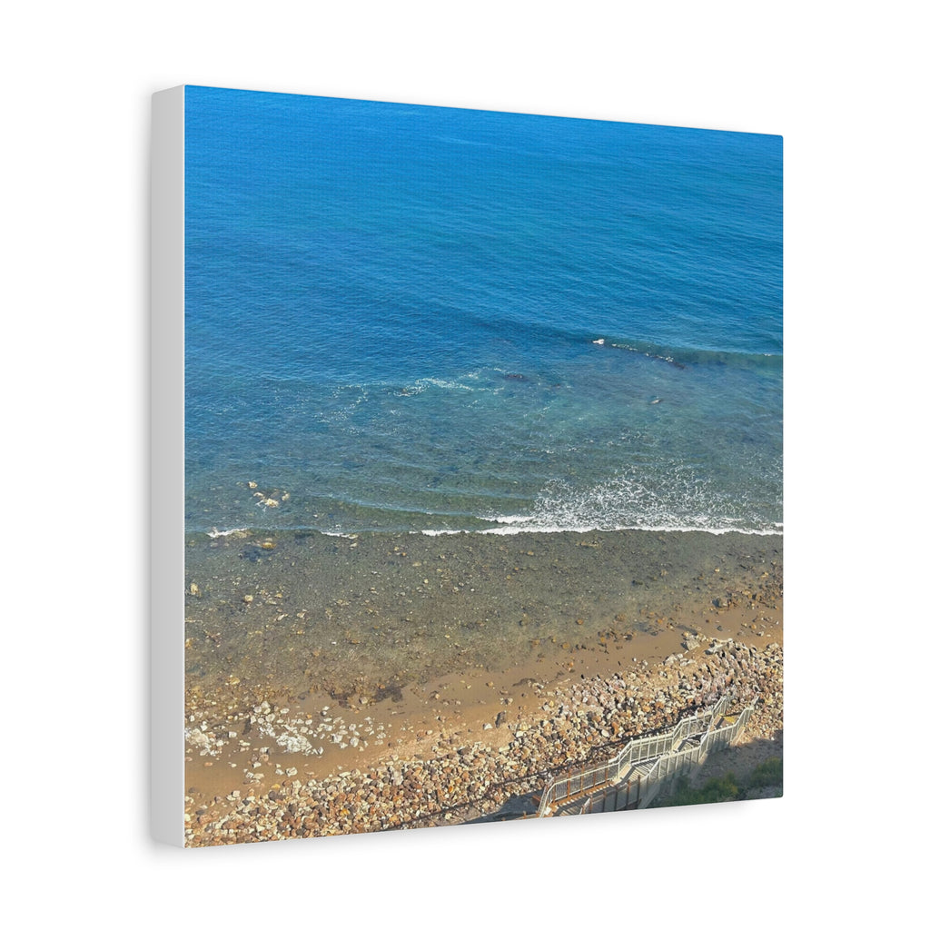Blue Shore Canvas Print