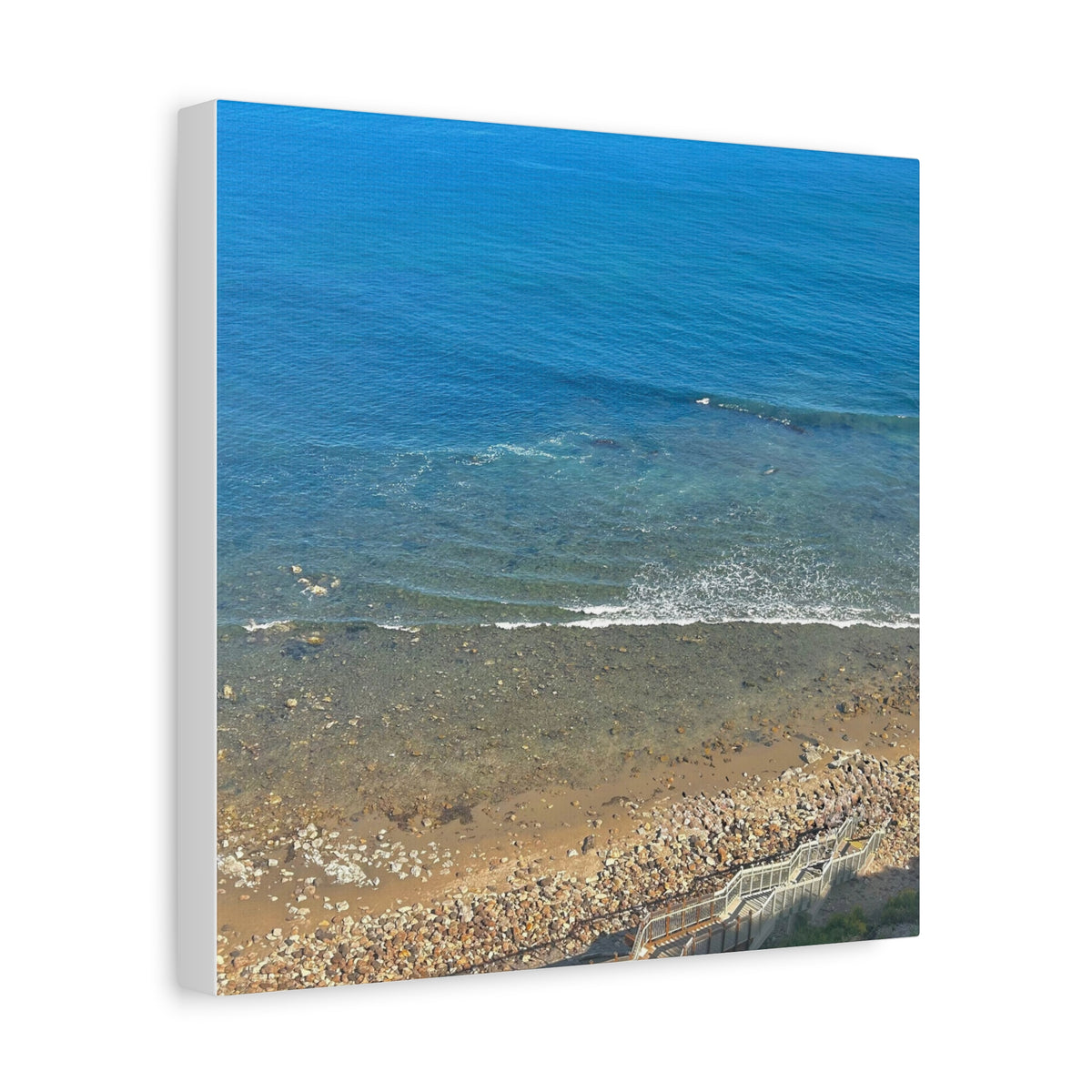 Blue Shore Canvas Print