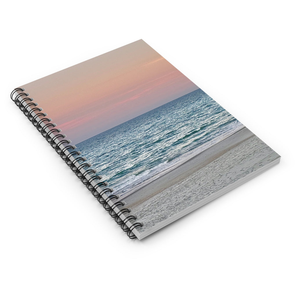 Myrtle Beach Sunset Spiral Notebook - Ruled Line
