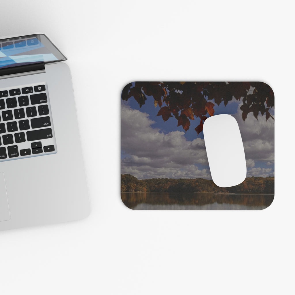 Fall Lake Mouse Pad