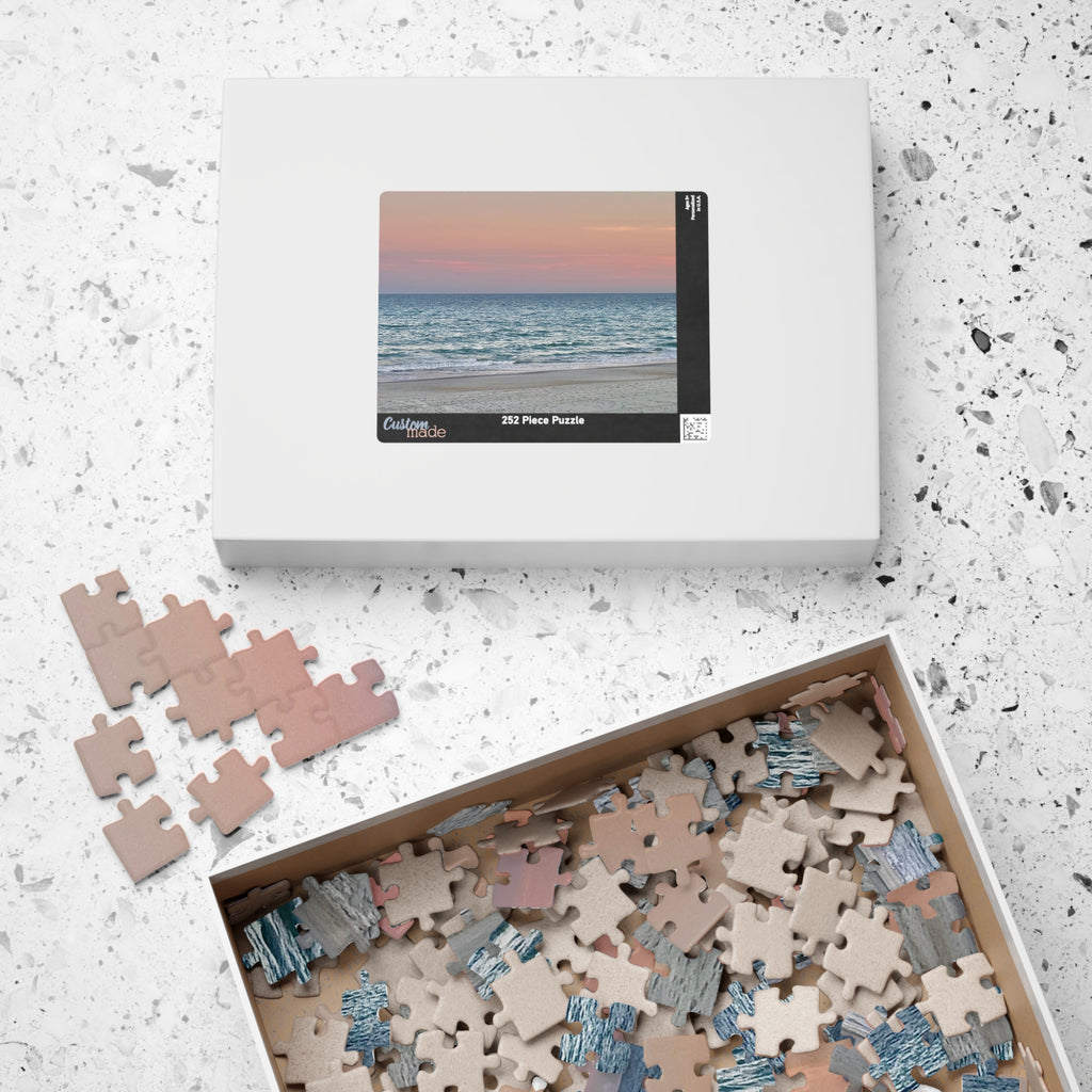 Myrtle Beach Sunset Jigsaw Puzzle — Calming Beach Scene (110/252/520/1014 pcs)