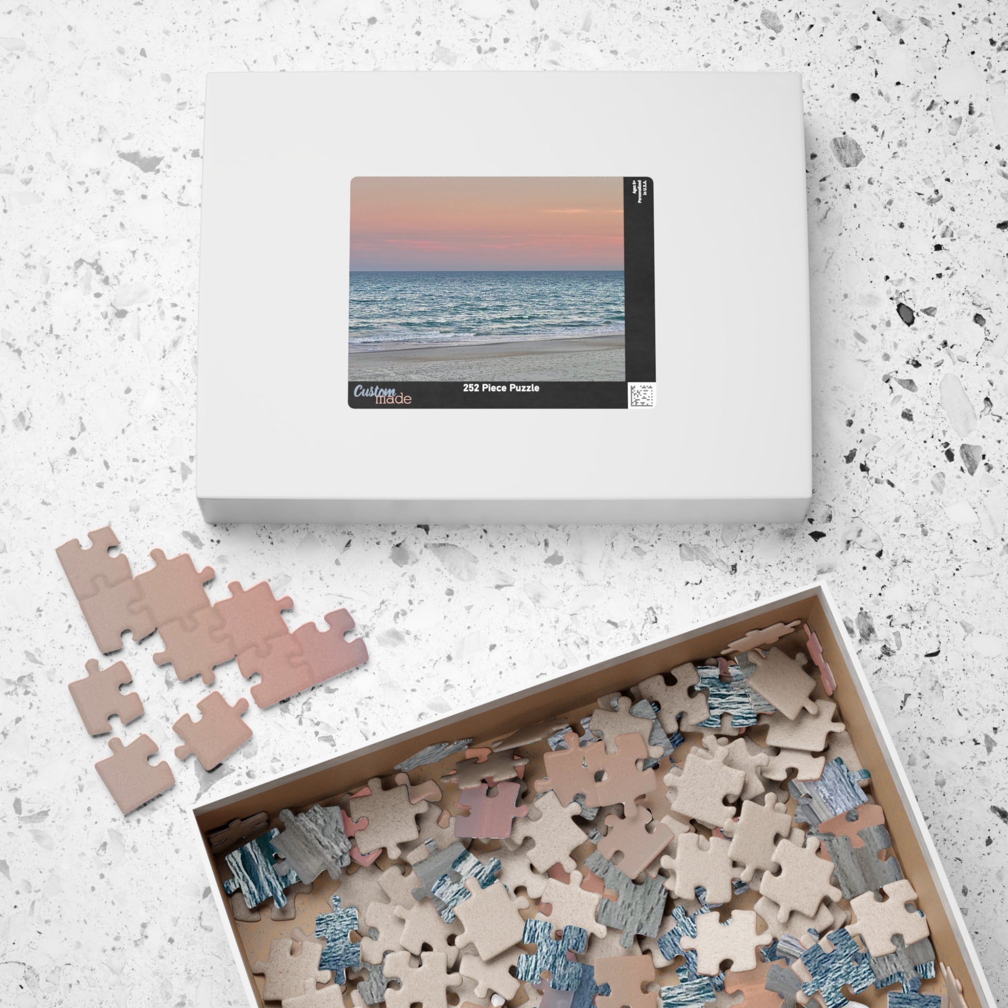 Myrtle Beach Sunset Jigsaw Puzzle — Calming Beach Scene (110/252/520/1014 pcs)