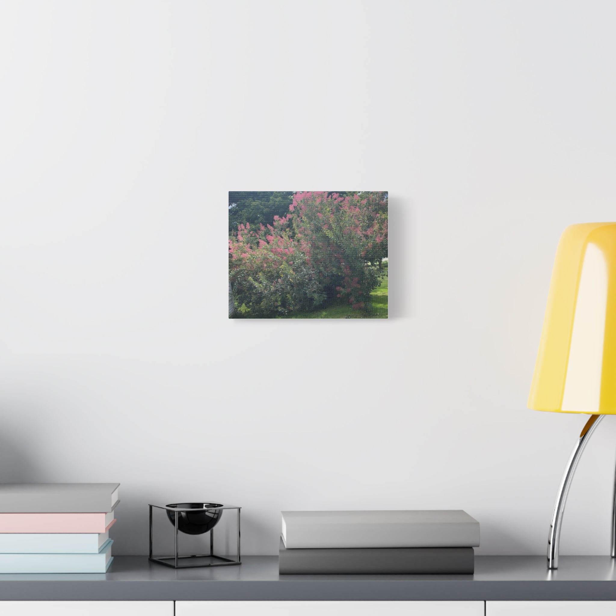 Smoke Bush Matte Canvas Print — Stretched 1.25" Wall Art