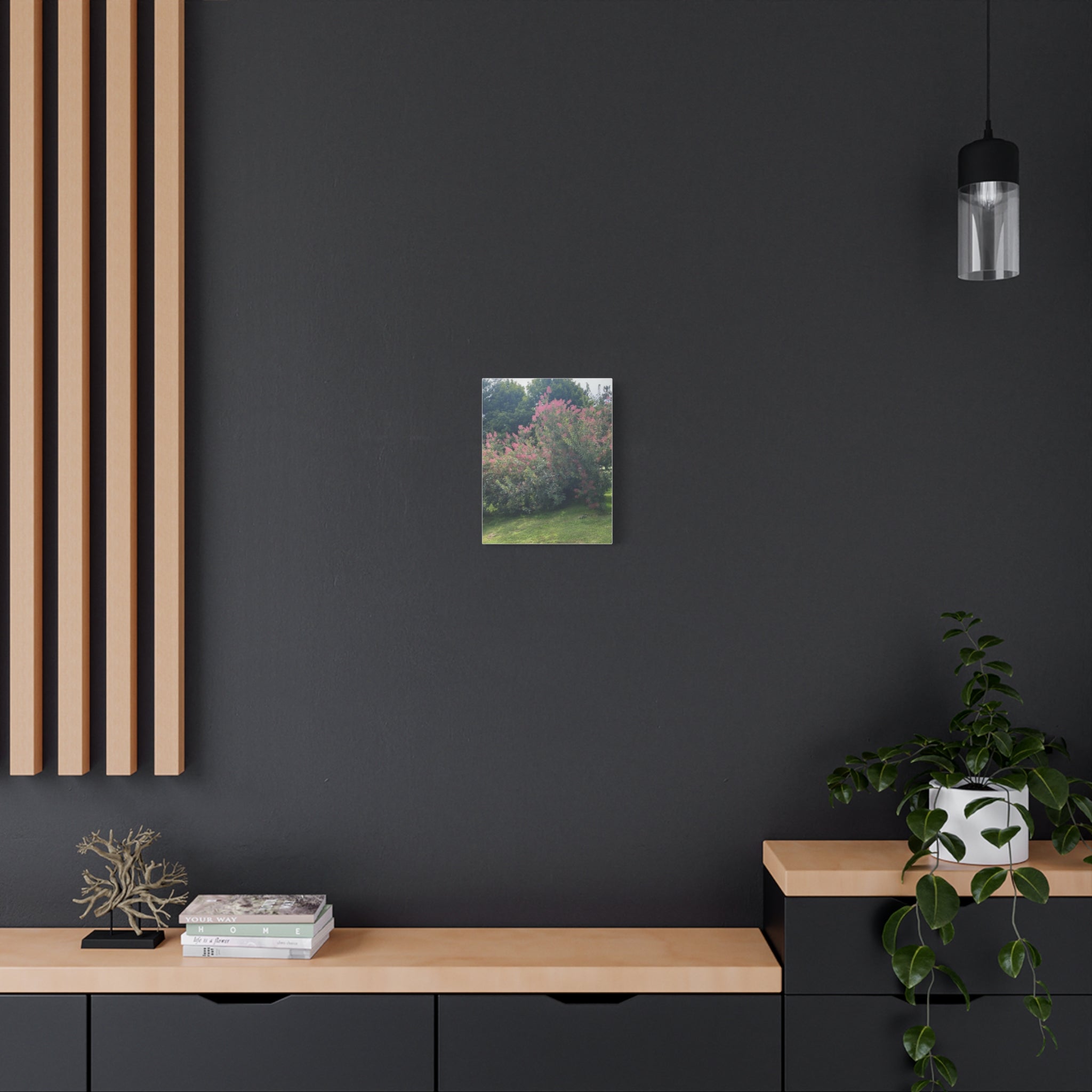 Smoke Bush Matte Canvas Print — Stretched 1.25" Wall Art