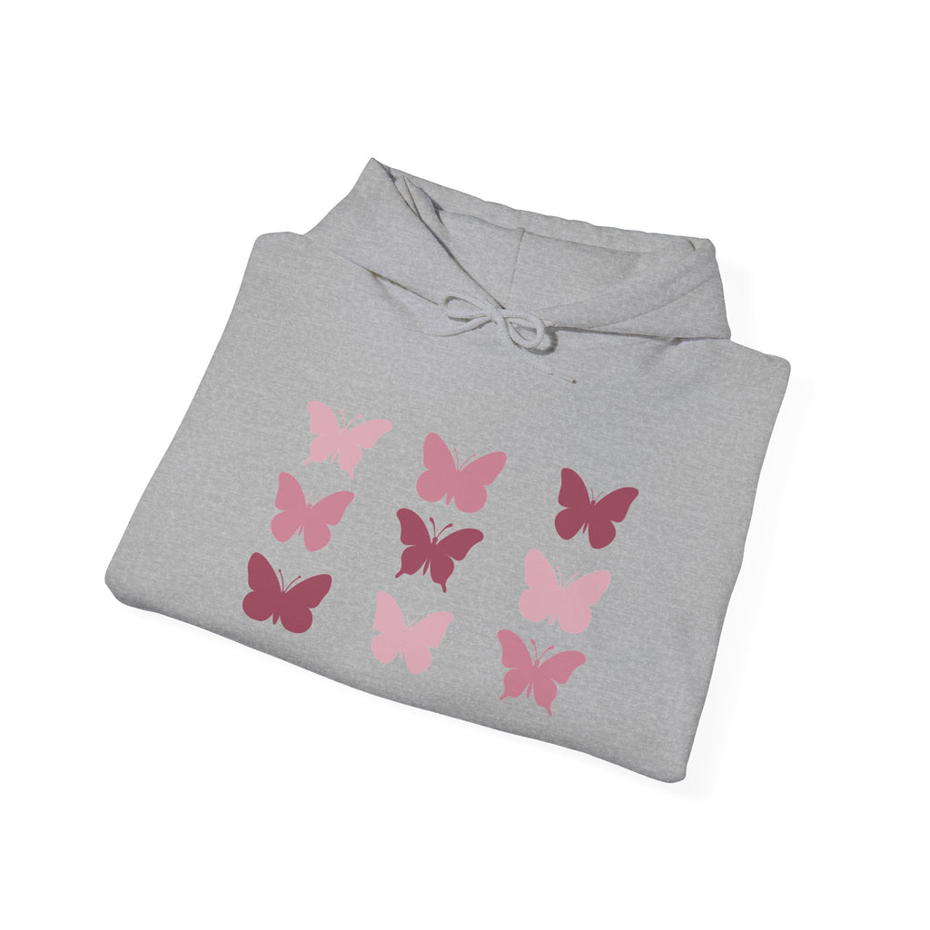 Butterfly Grid Hoodie Solid