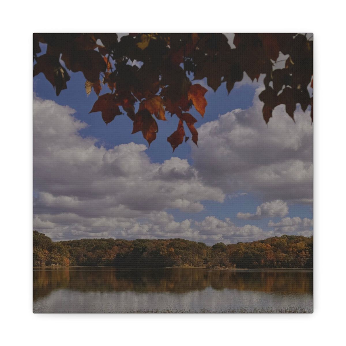 Fall Lake Canvas Print