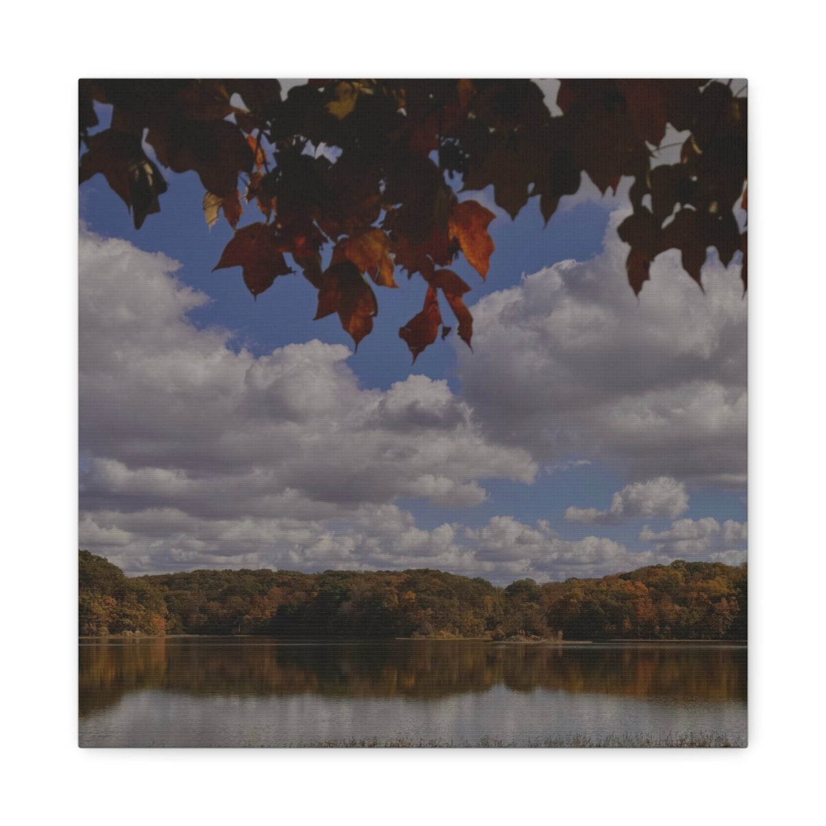 Fall Lake Canvas Print