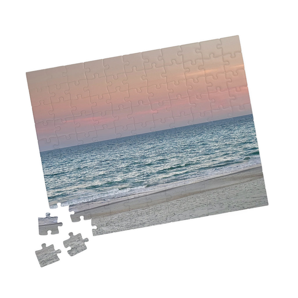 Myrtle Beach Sunset Jigsaw Puzzle — Calming Beach Scene (110/252/520/1014 pcs)