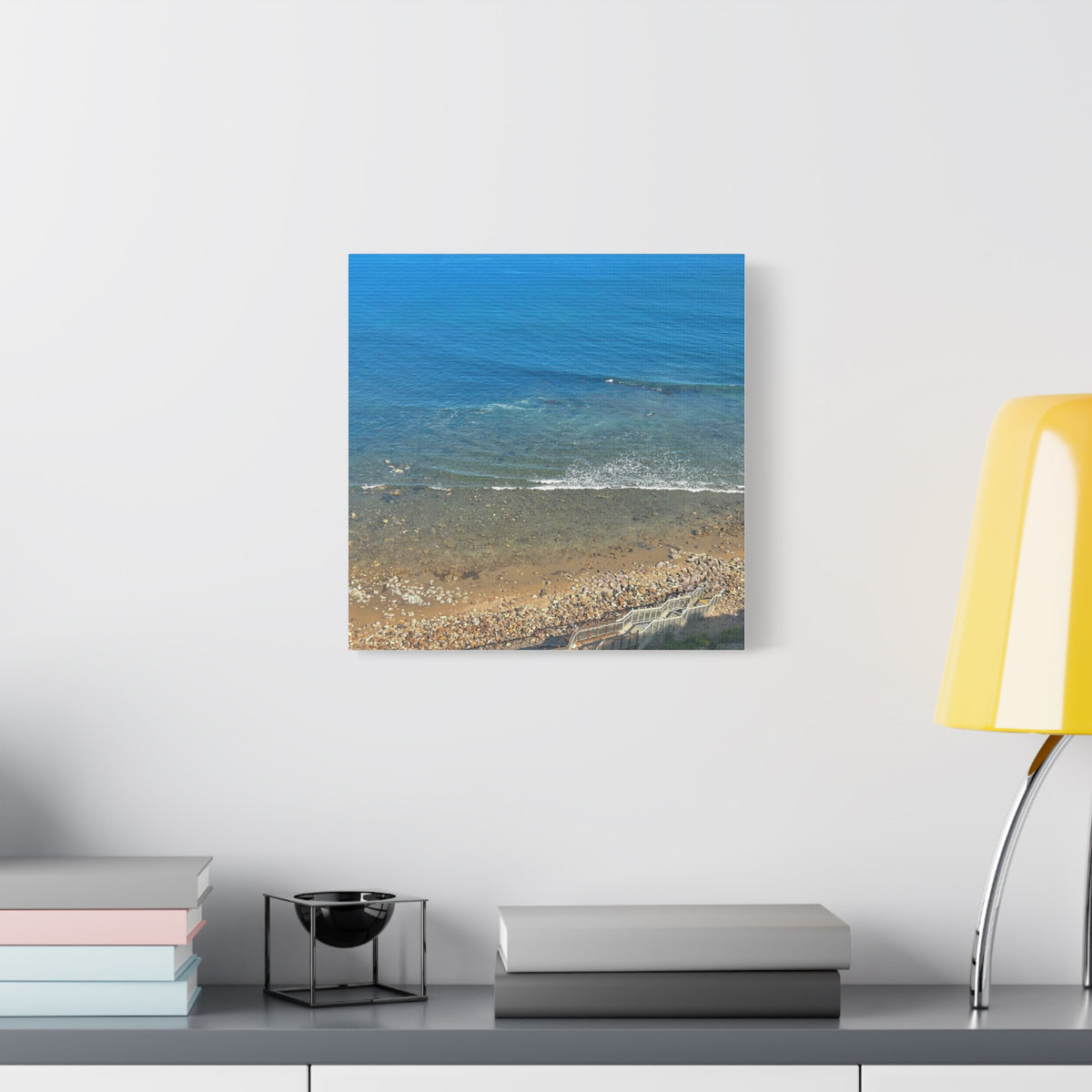 Blue Shore Canvas Print