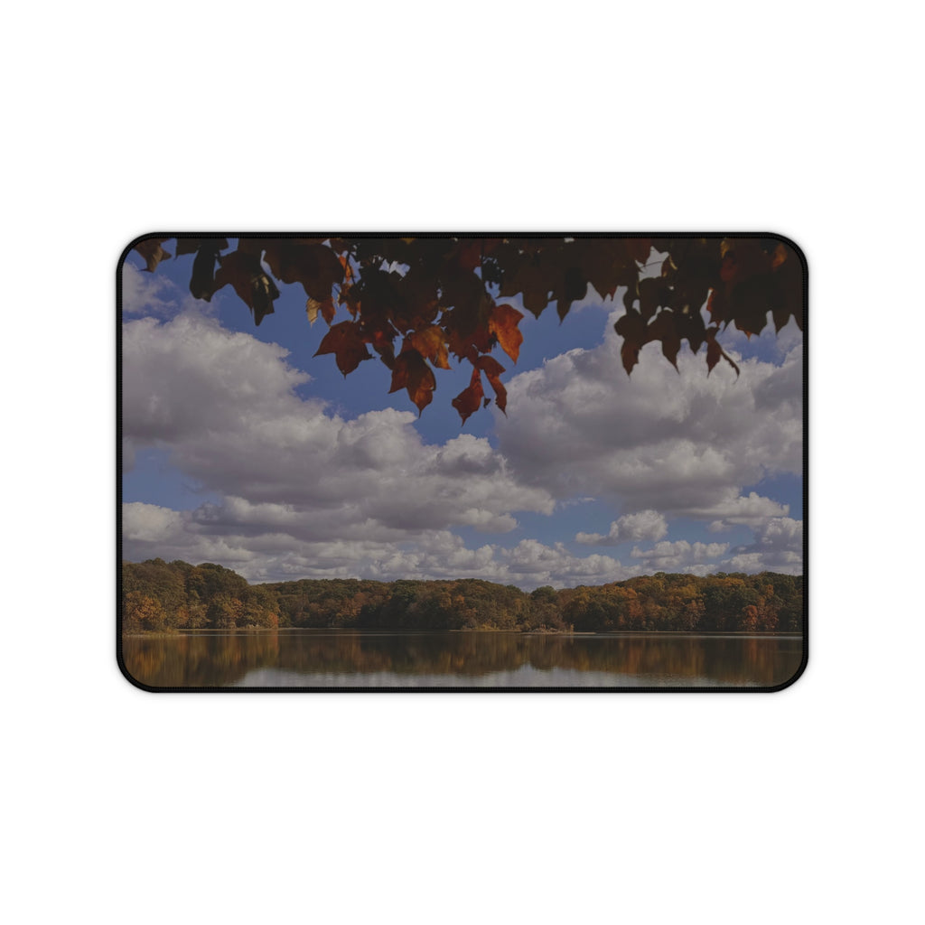 Fall Lake Desk Mat