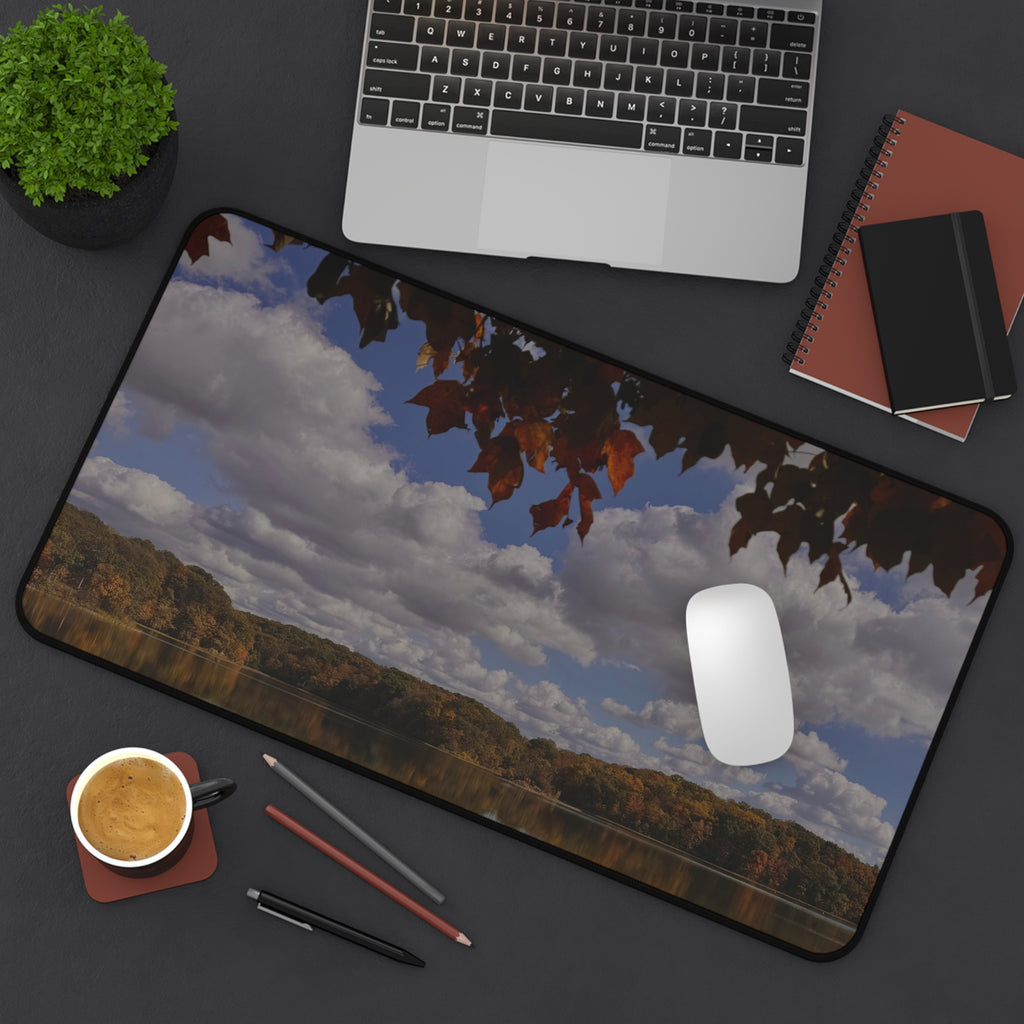 Fall Lake Desk Mat