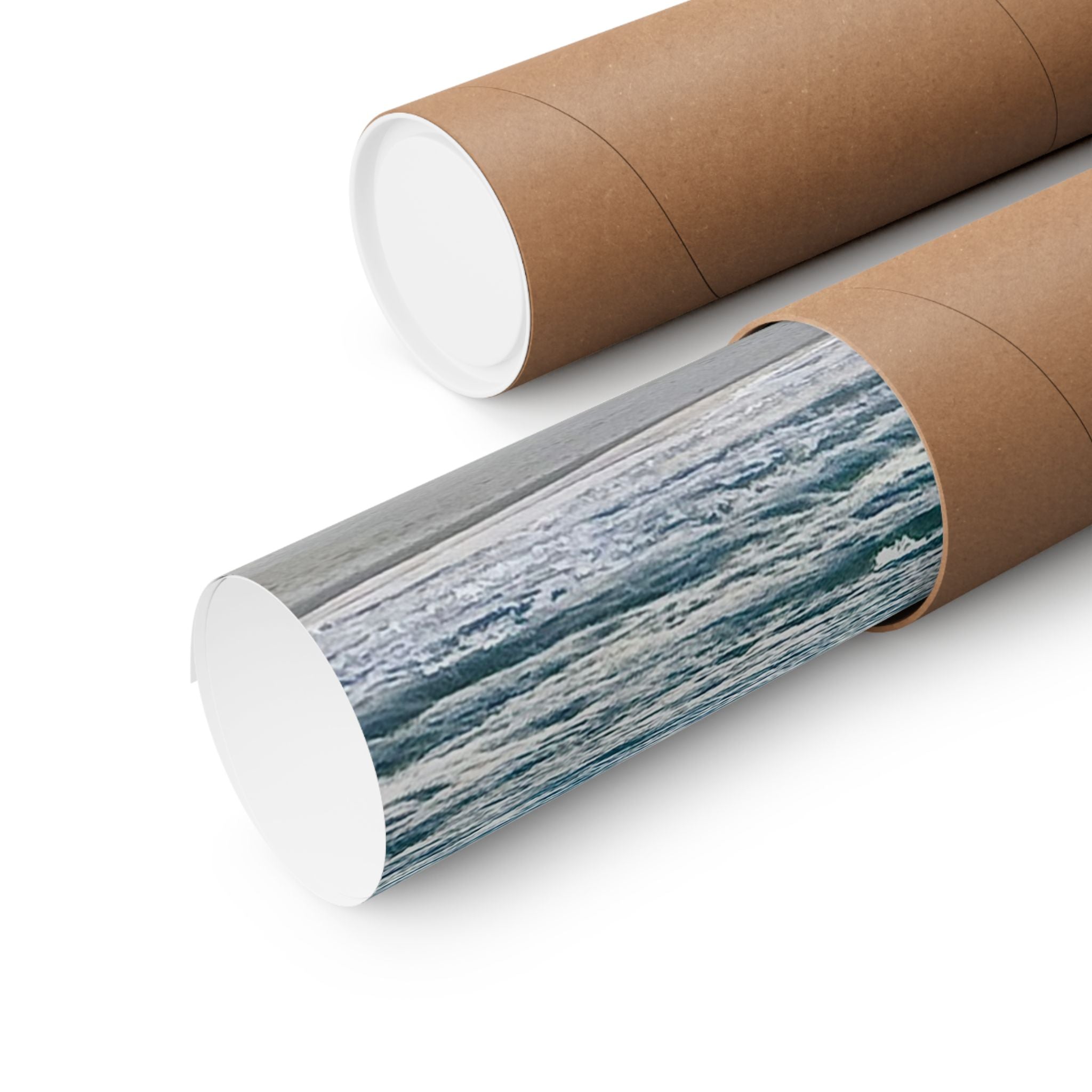 Myrtle Beach Sunset Matte Poster — Vertical Coastal Wall Art