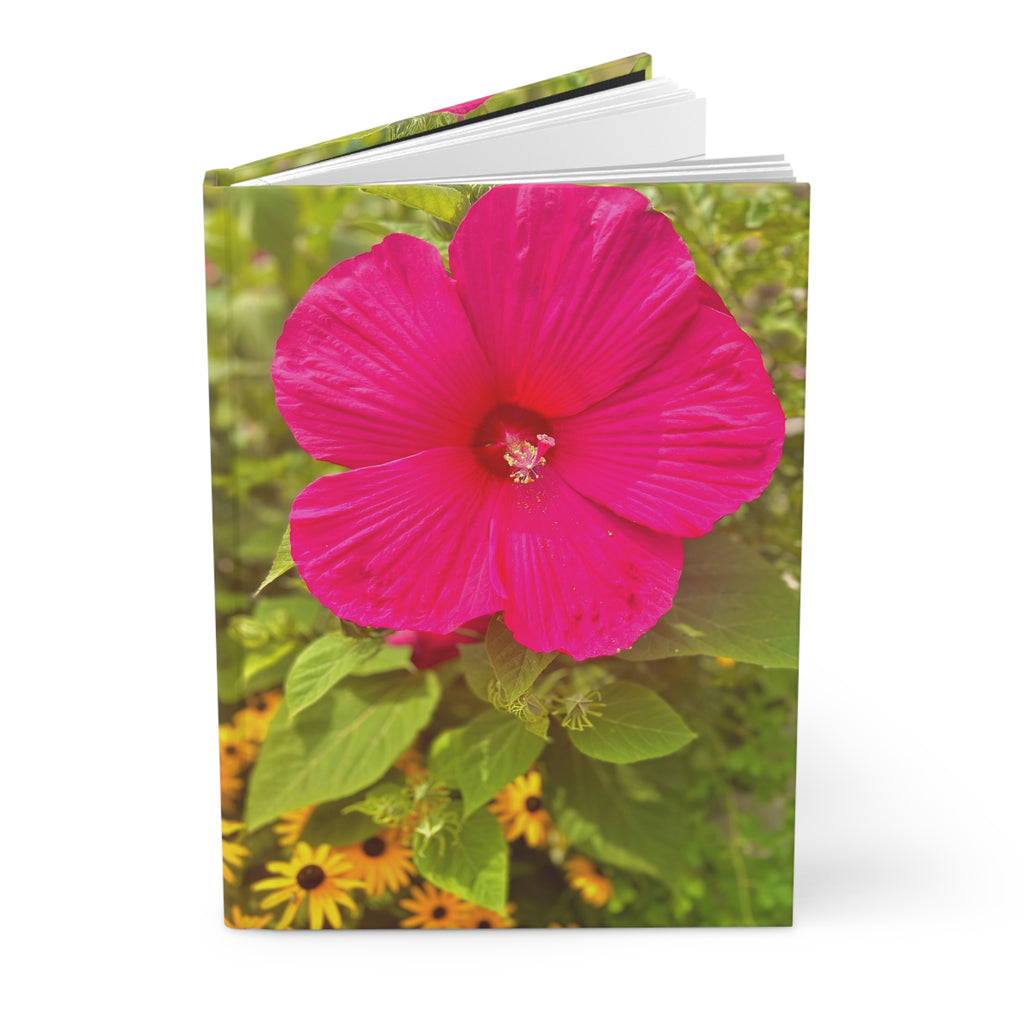 Bright Hibiscus Hardcover Journal Matte