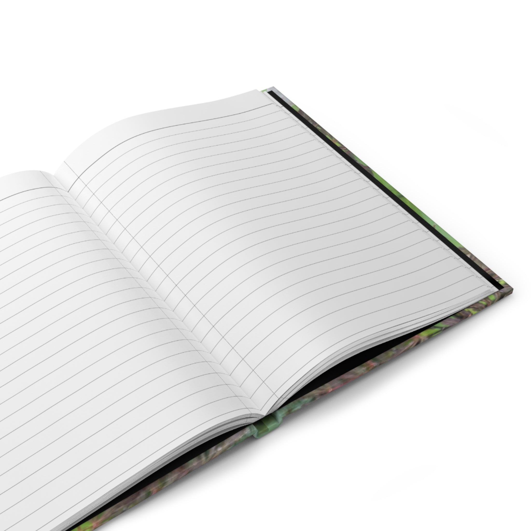 Floral Pink Zinnia Hardcover Journal — Garden-Inspired Notebook