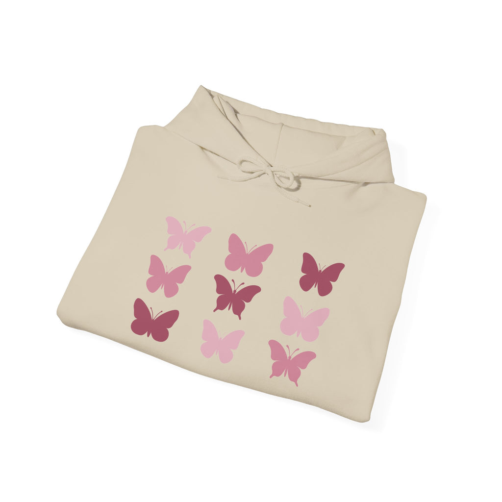 Butterfly Grid Hoodie Solid