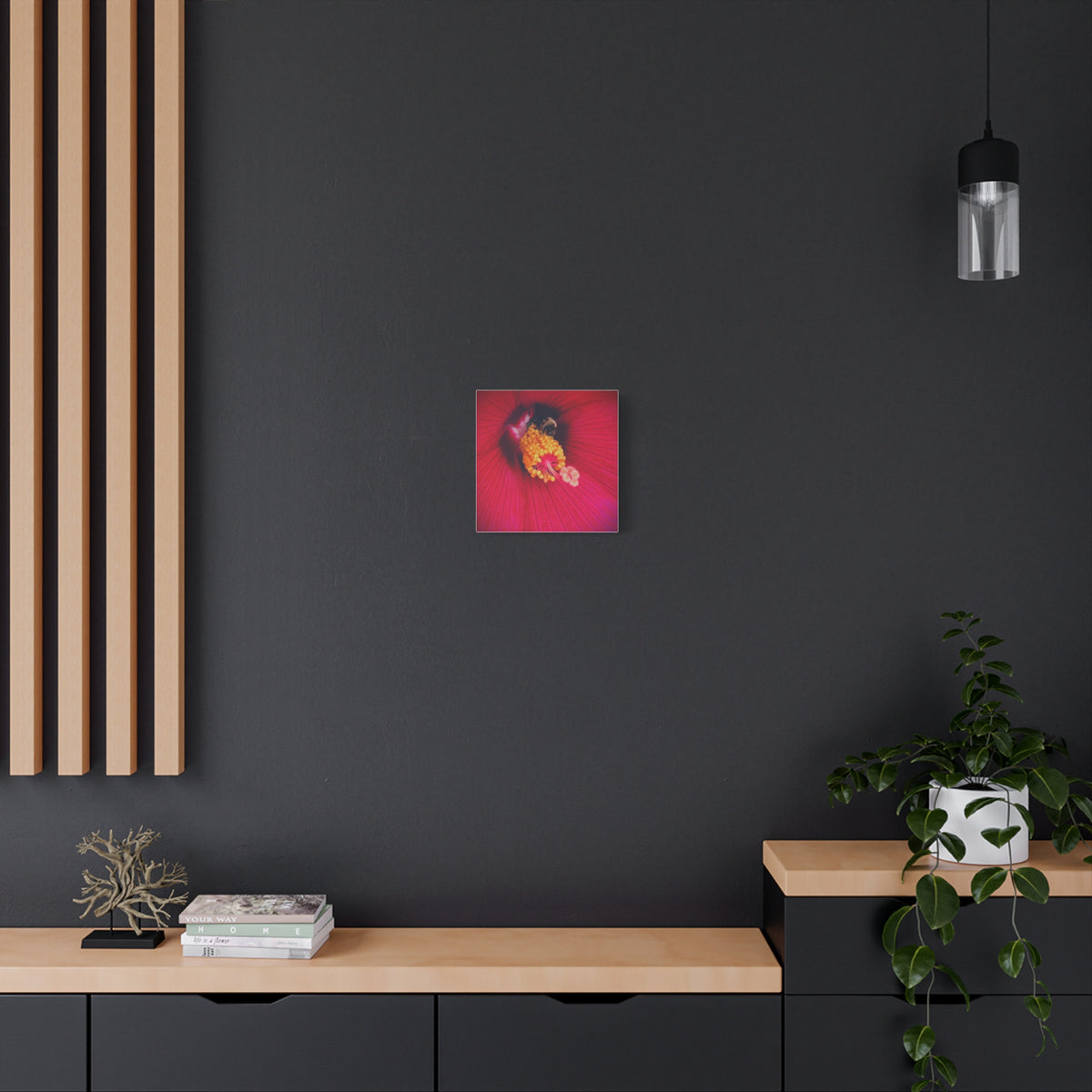 Sleeping Bee Canvas Print