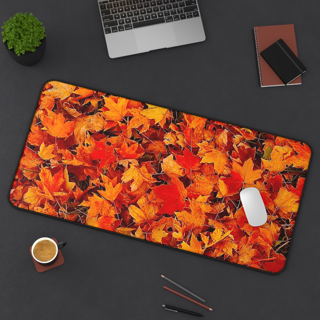 Autumn Leaves Desk Mat